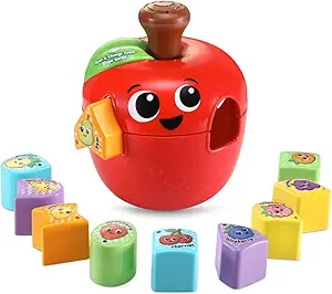 Clasificador de forma de manzana para girar y cambiar LeapFrog