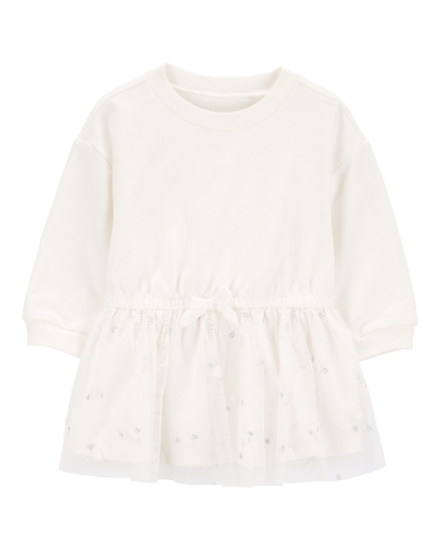 Carters - Vestido - Blanco Glitter - 12M