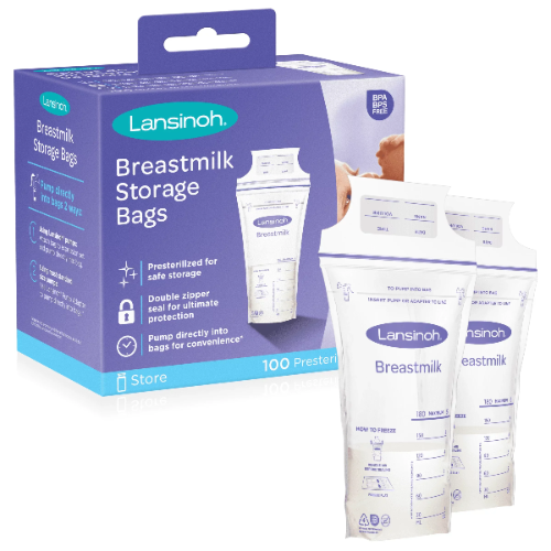 Bolsas para almacenar leche materna Lansinoh