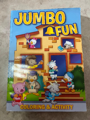 colouring book and activity