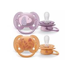 2 Chupetes Philips AVENT Ultra Soft 6-18 meses