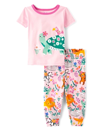 Children's Place - Pijama - Turtle y animals