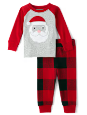 Children's Place - Navidad - Pijamas - Santa Face