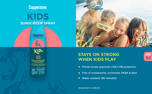 Coppertone Kids Sunscreen Spray