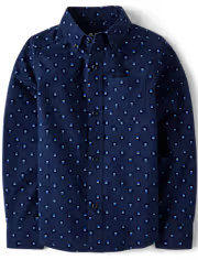Children's Place - Polo - Print Poplin