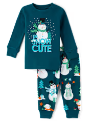 Children's Place - Navidad - Pijama - Snowman