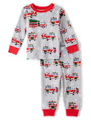 Children's Place - Navidad - Pijamas - Fire Truck
