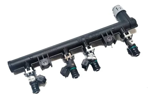 flauta inyectores fiat palio uno fire 8v