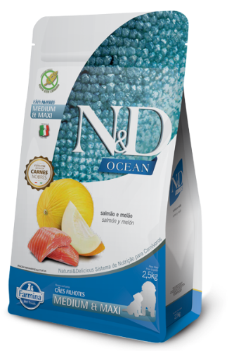 ND Ocean Can Puppy Med MAxi Salmon 2.5kg