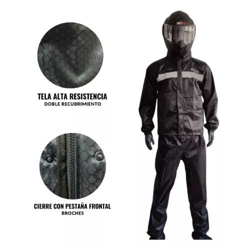 IMPERMEABLE TELA COLMENA DOBLE CAPA L