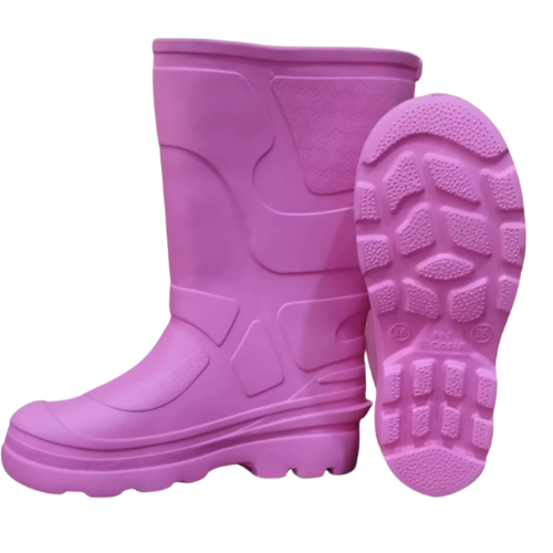 BOTAS GOMA LLUVIA 39-40 ROSA