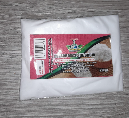 BICARBONATO SODA X 20 GR