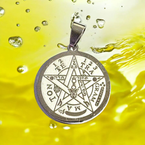 DIJE TETRAGRAMATON FONDO BLANCO