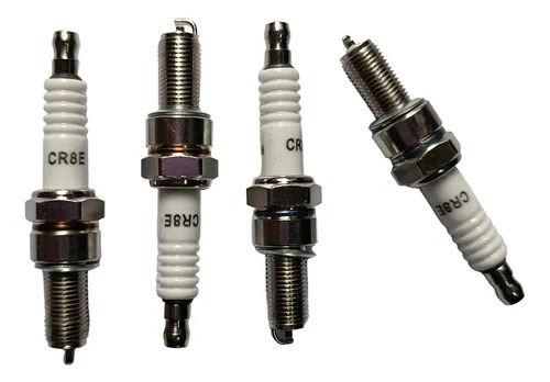BUJIA CR8E Dl650 1000 vstrom Dr650 Gn125 En125 Outlook PULSAR Yz250 Wr250 Ktm Yzf R1 Fz6 Xj Gsxr Benelli Tre1130 Amazona Tnt899