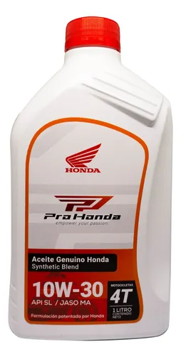 ACEITE HONDA 10W 30 4T