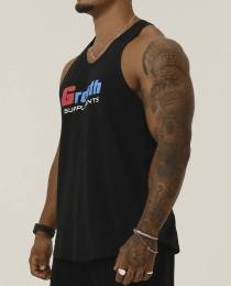 REGATA GROWTH CASUAL PRETA - GROWTH SUPPLEMENTS Tamanho: M