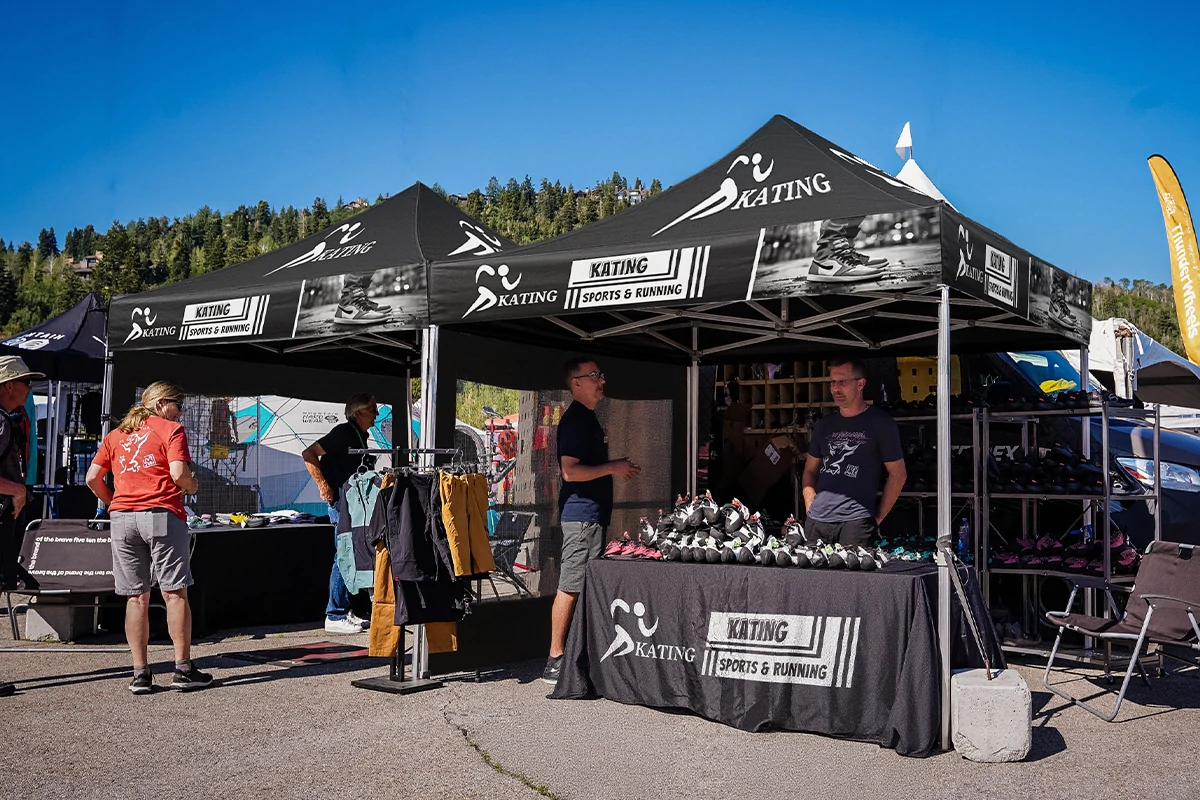 Show your business with a custom canopy tent