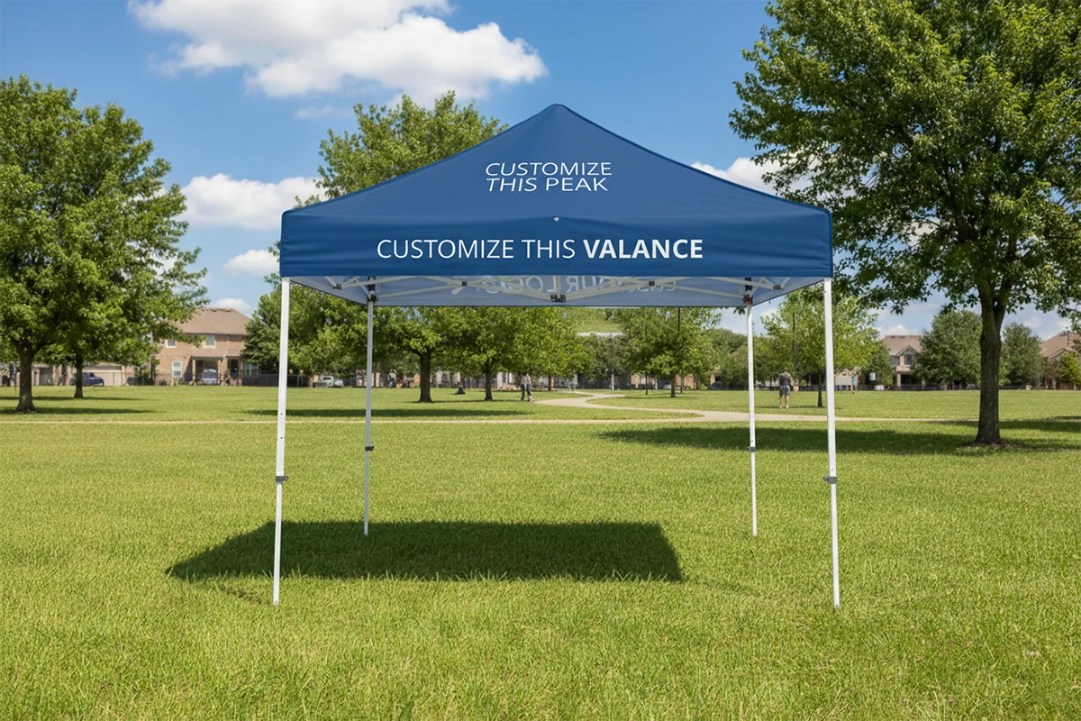 EZ-Up custom canopy tent 10x10