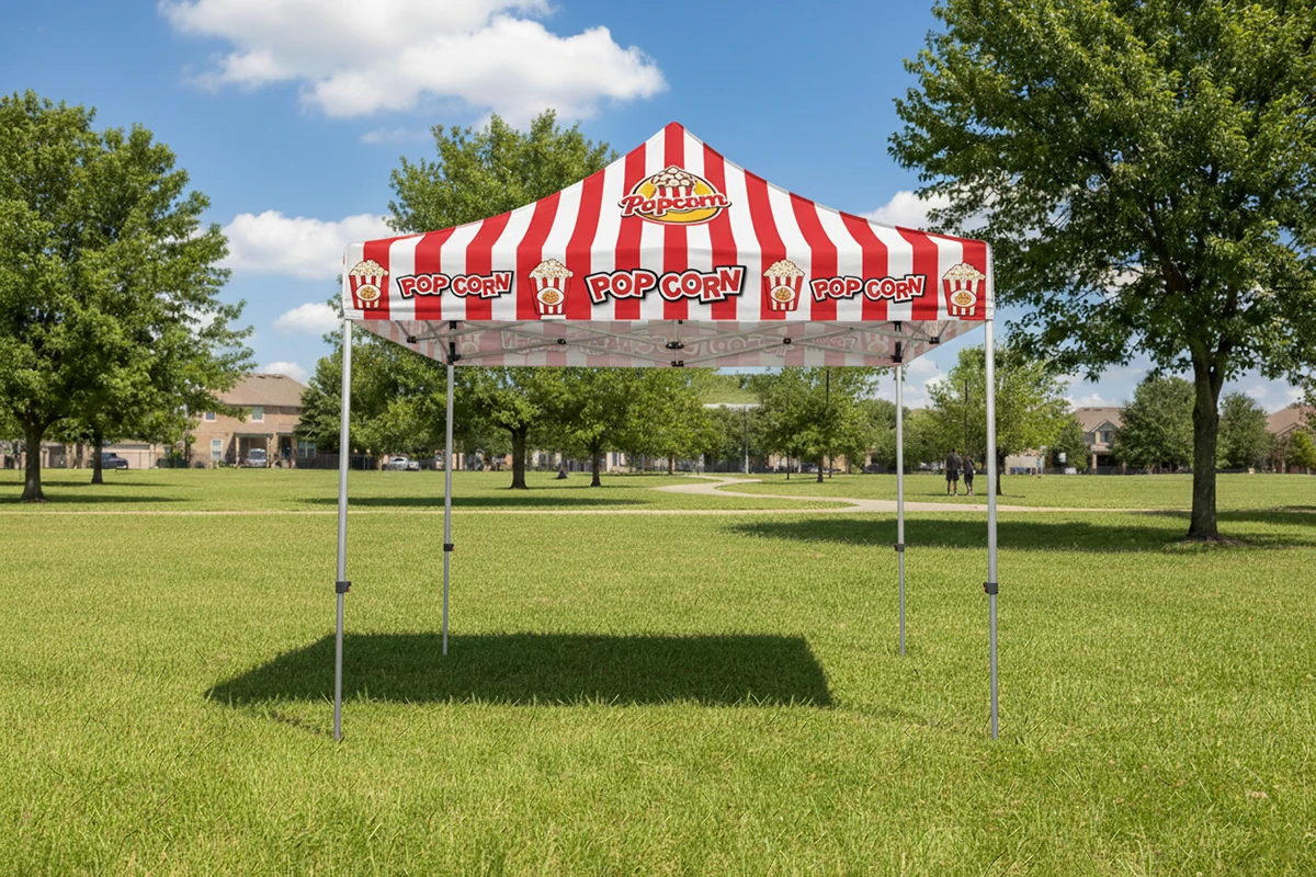 LookOurWay custom printed canopy tent 