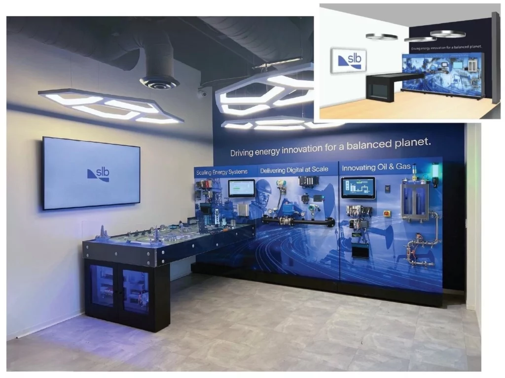 Design a creative trade show booth display for your company