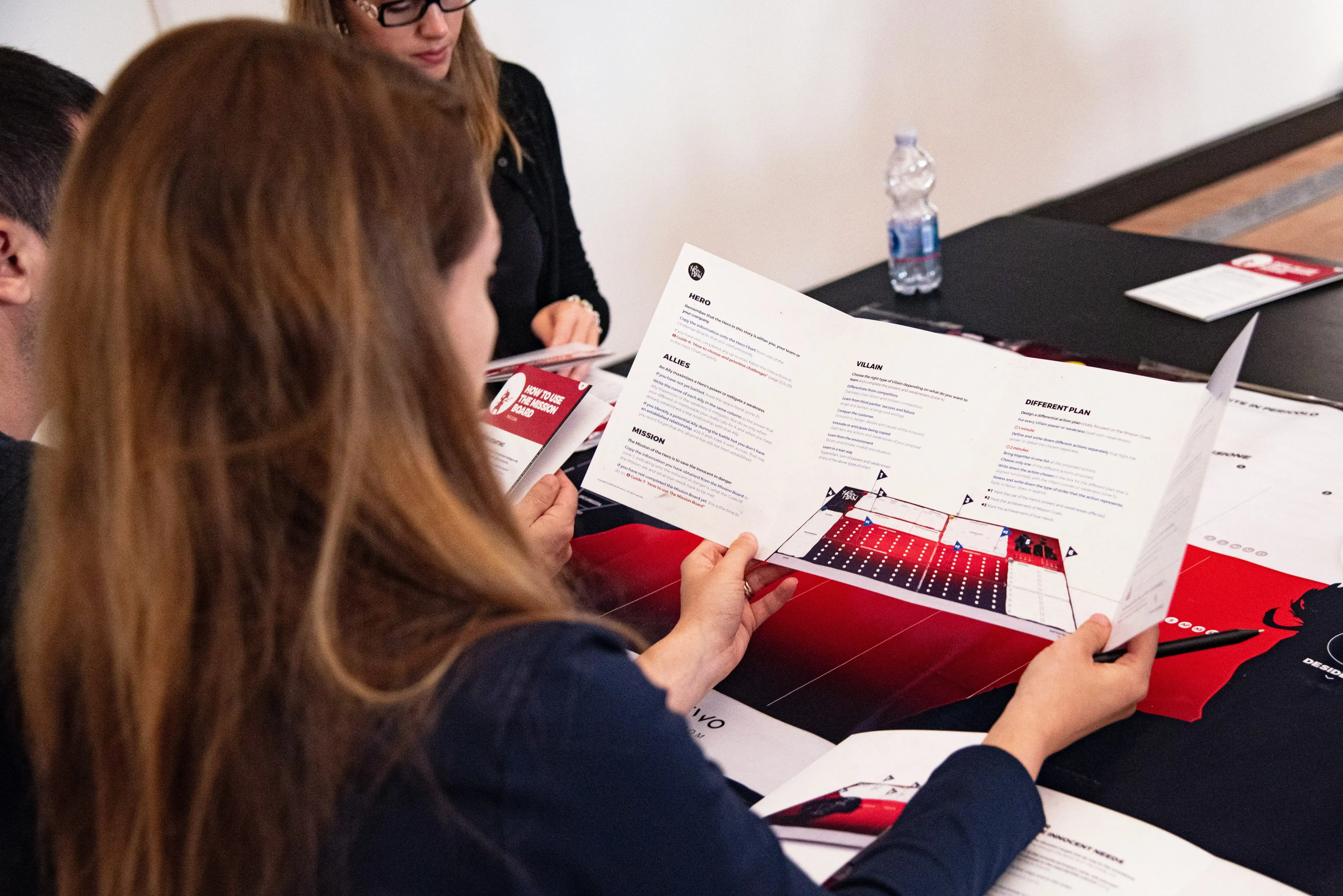 Detailed brochures help candidates understand the company