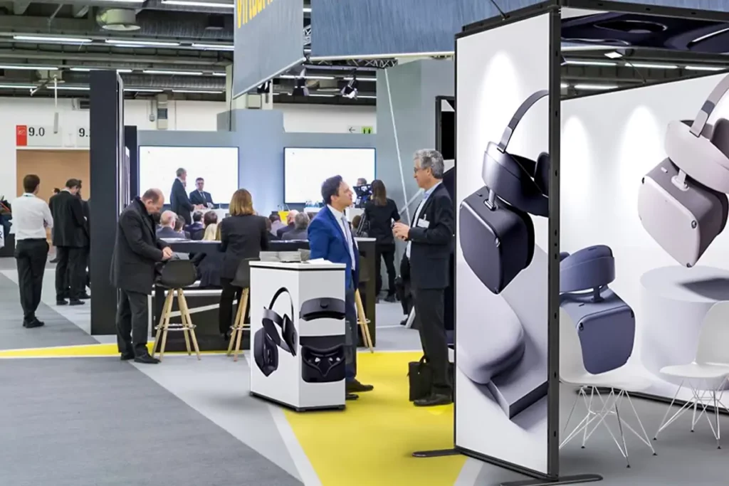 Create a trade show presentation for communication