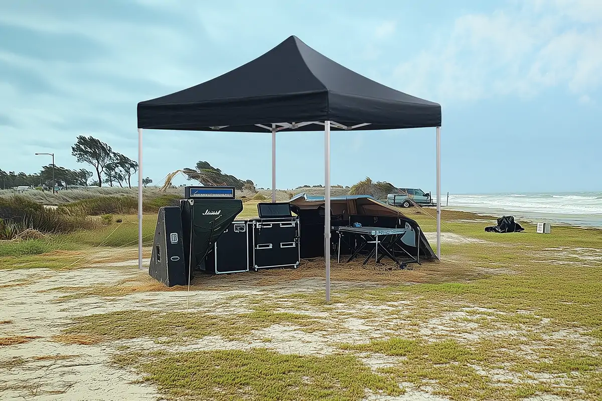 pop tent wind rating
