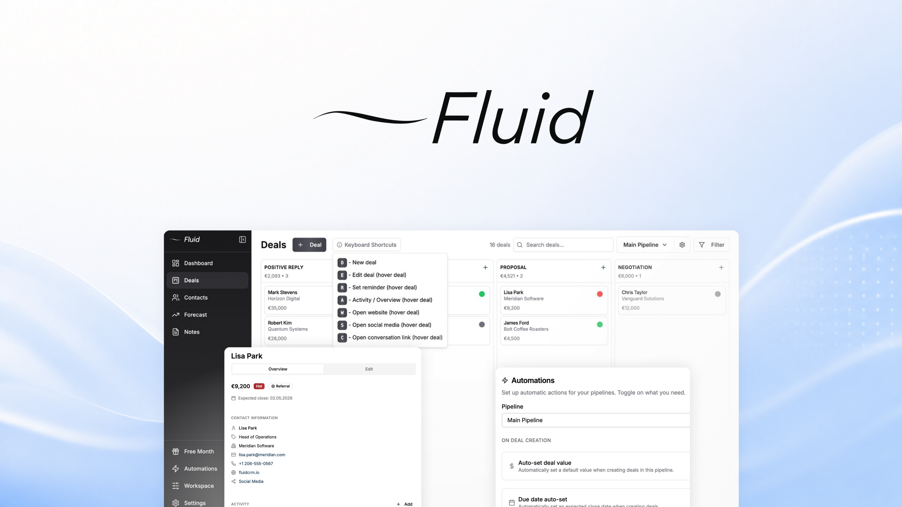 Fluid CRM product image 3