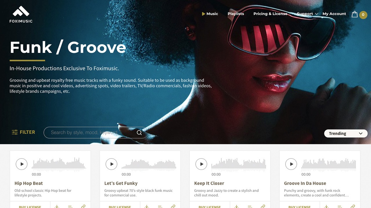 Hand-curated music collections