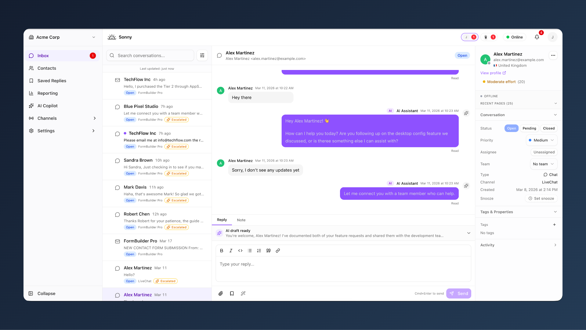 Unified Inbox - Live Chat and Email thumbnail