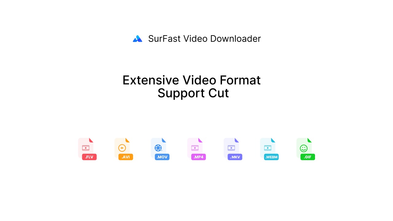 Support for multiple formats