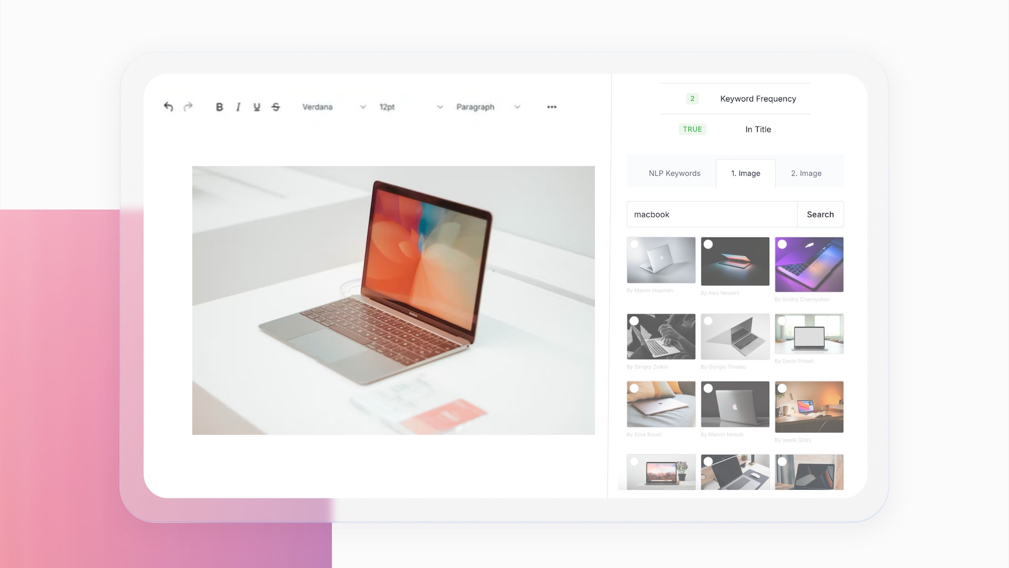 Detailed SEO Metrics