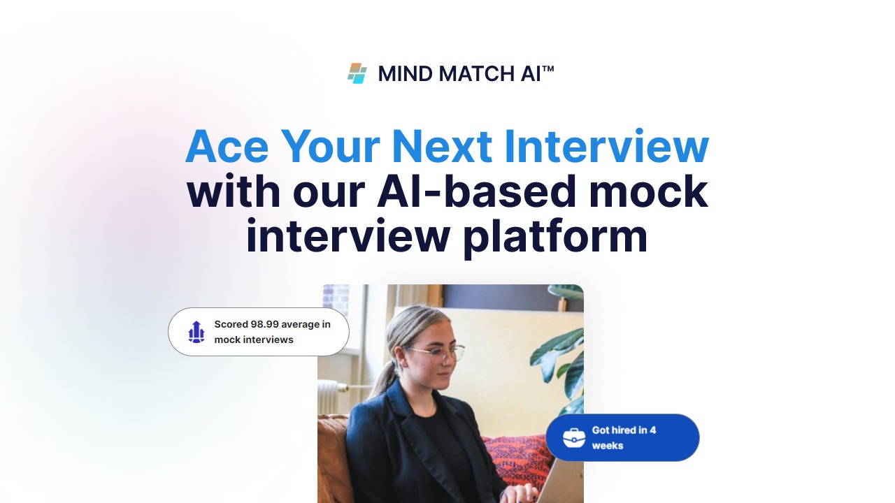 Mind Match Ai - Mock Interview Platform Lifetime Deal: Boost Your Career