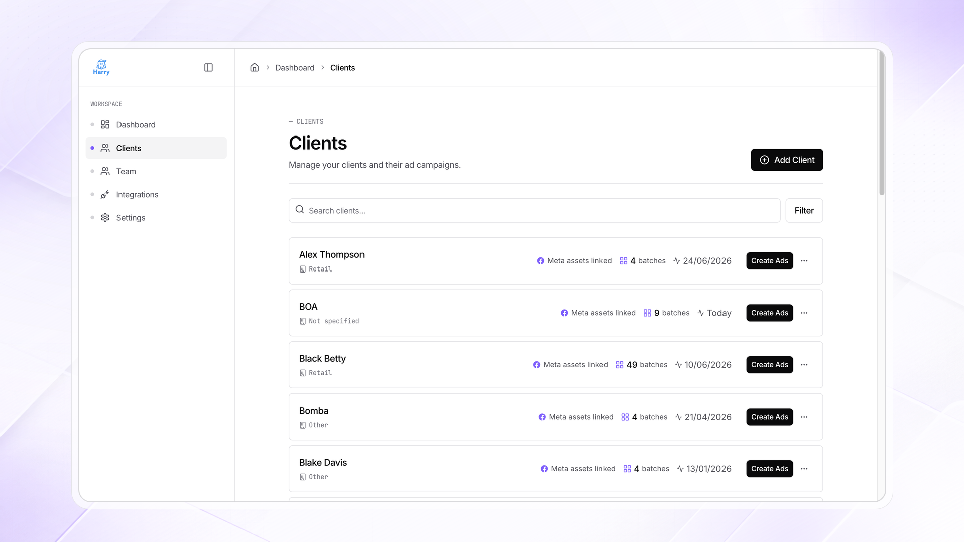 Launch client ads without spreadsheet hunting thumbnail