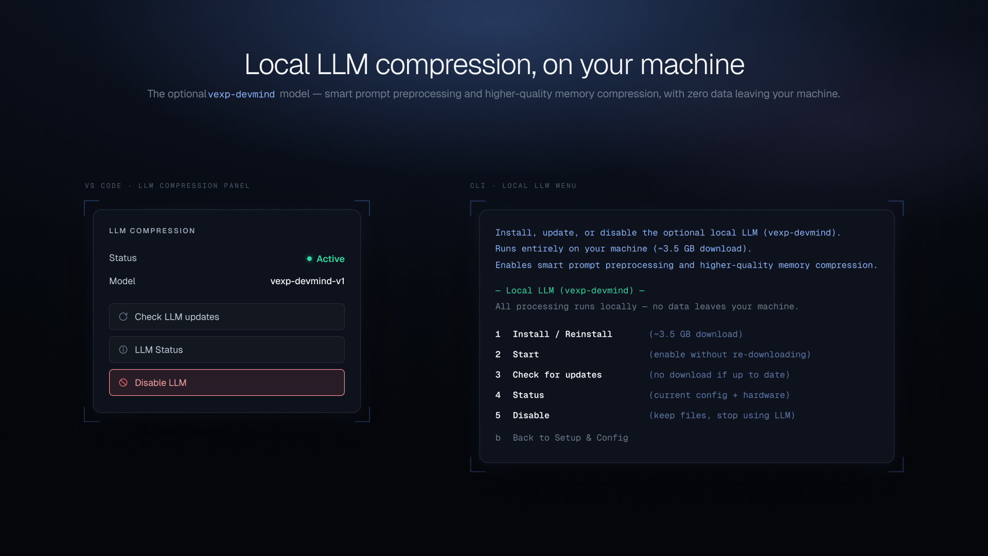 Local LLM compression thumbnail