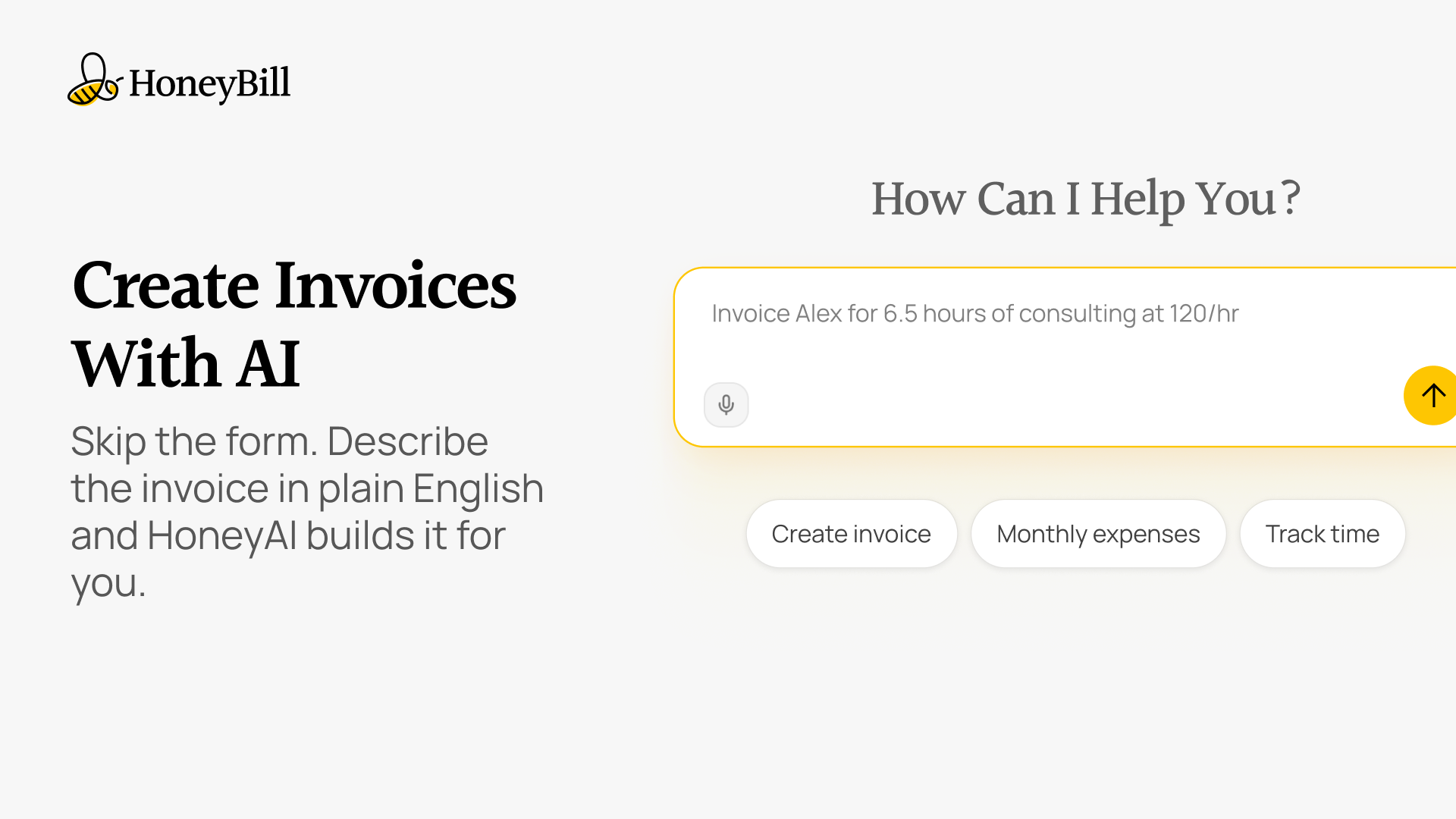 Invoice generation thumbnail