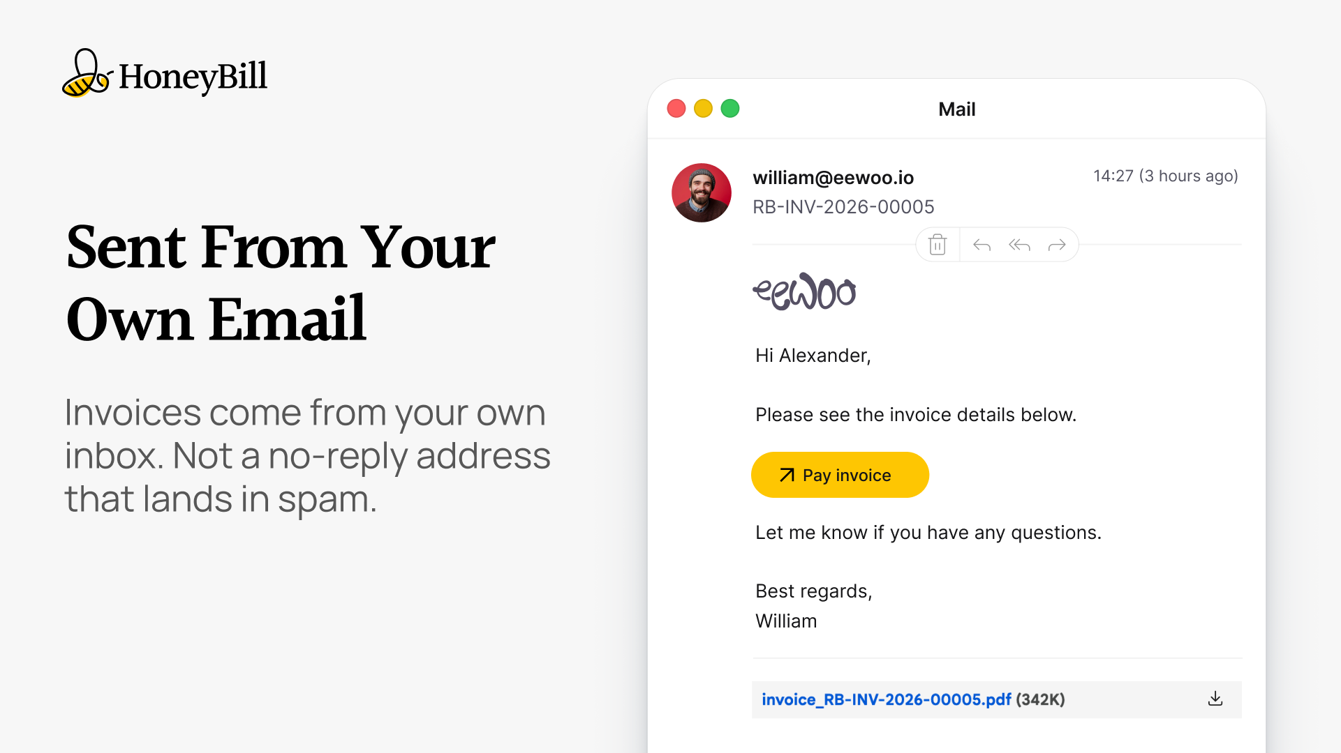Land in the inbox, not the spam folder