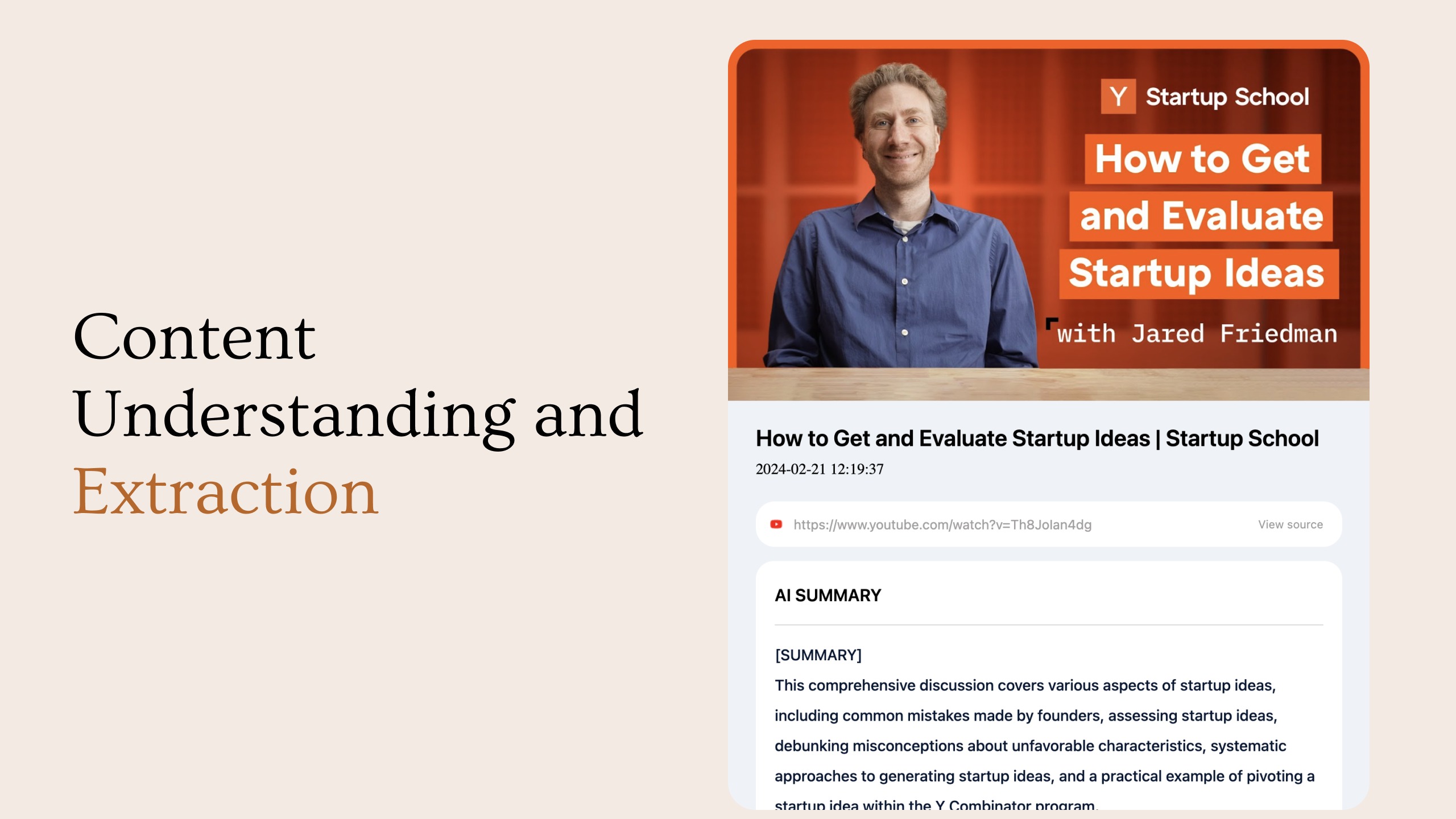 Extract deeper insights from your content