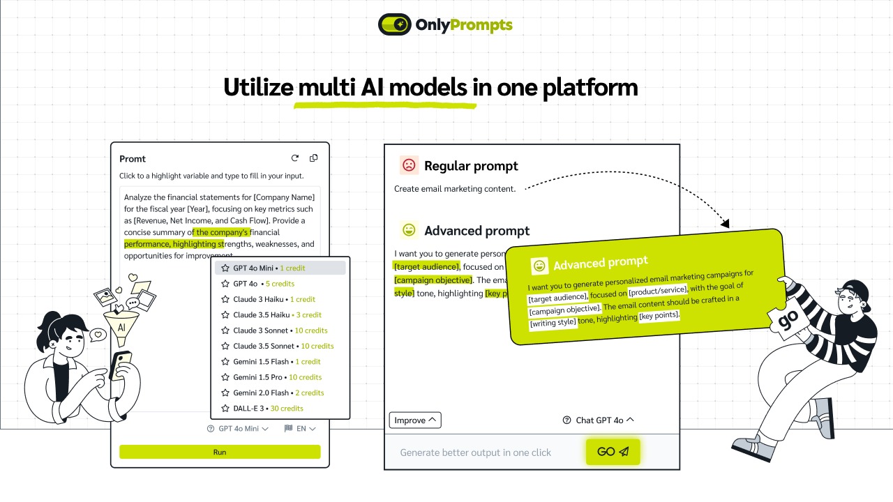 Work with multi-large language models