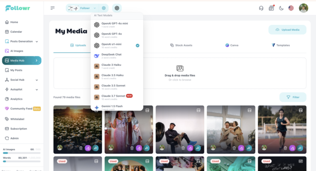 AI-powered content creation thumbnail