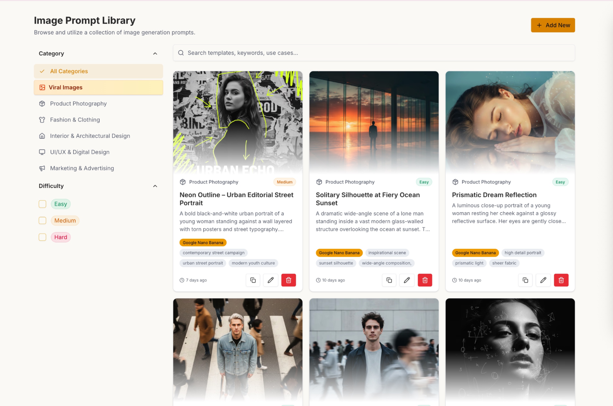 Prompt Architects video prompt library — AI video prompt templates