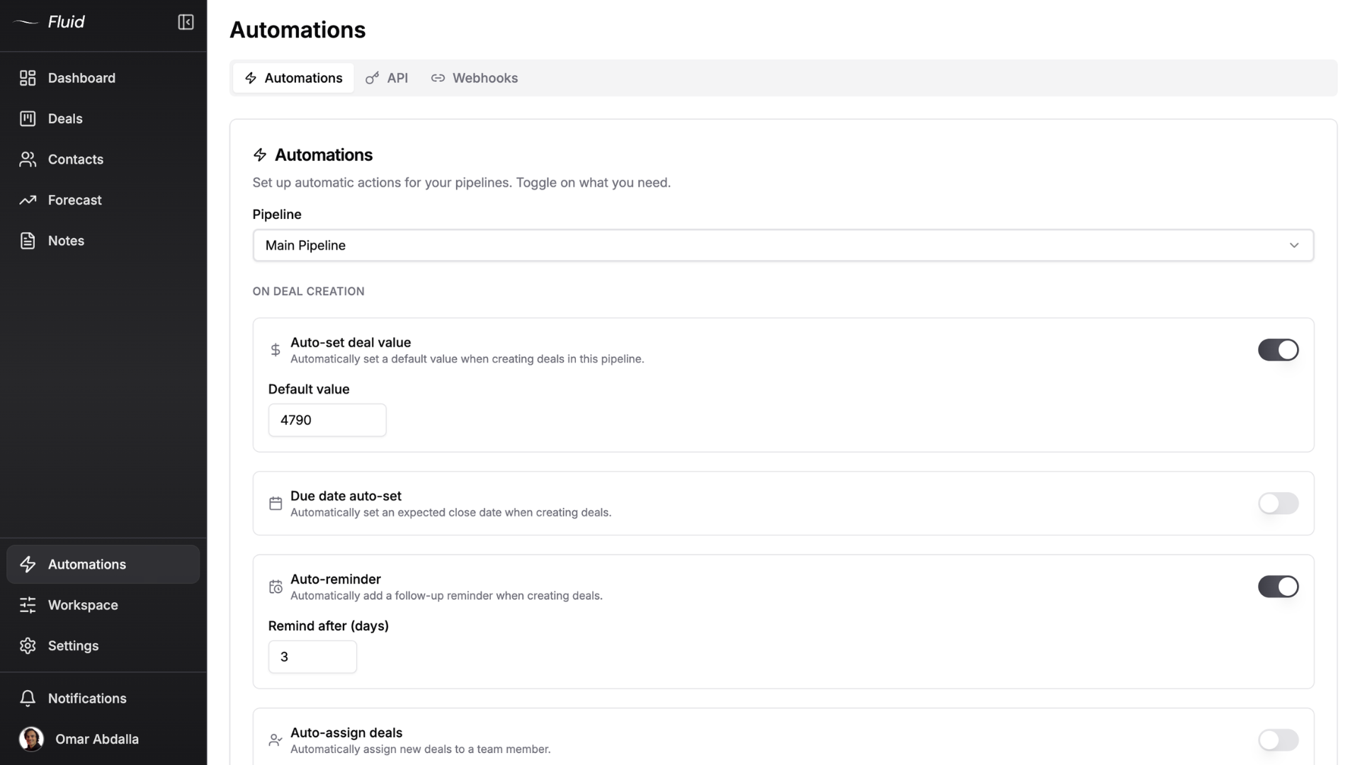 Automations and integrations