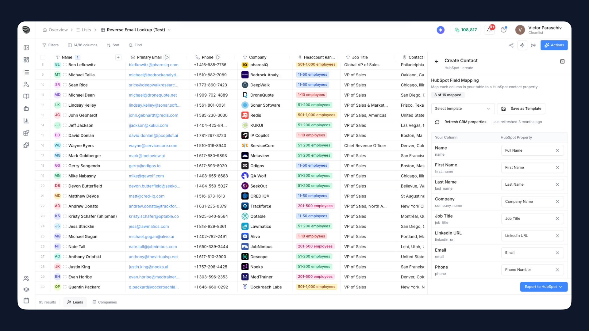 Import/export to CRM integration thumbnail