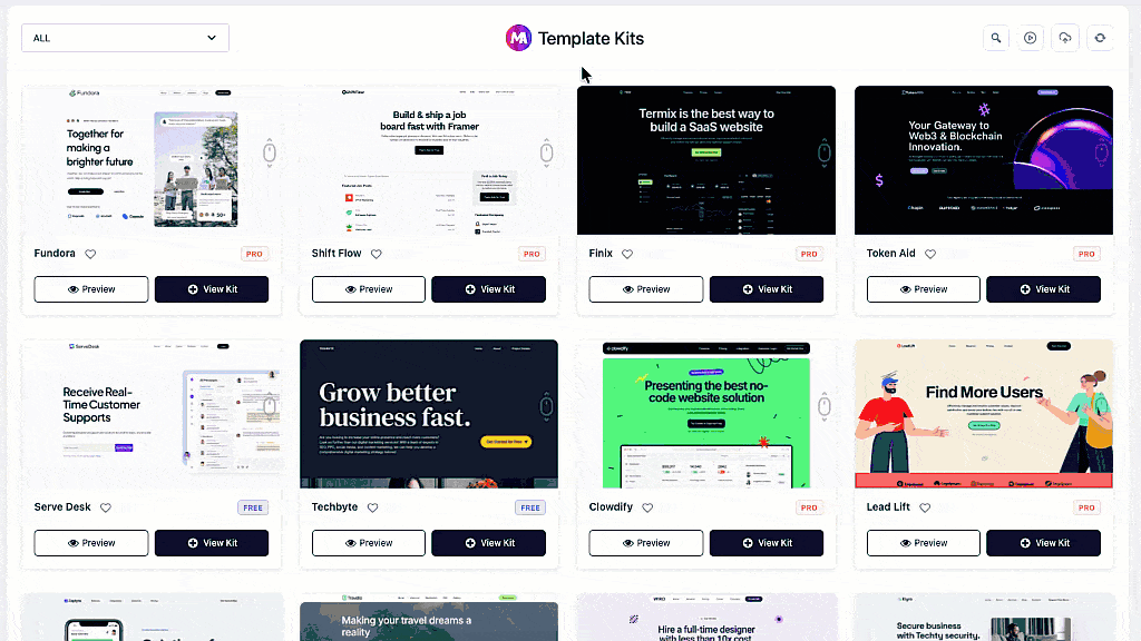 Template library