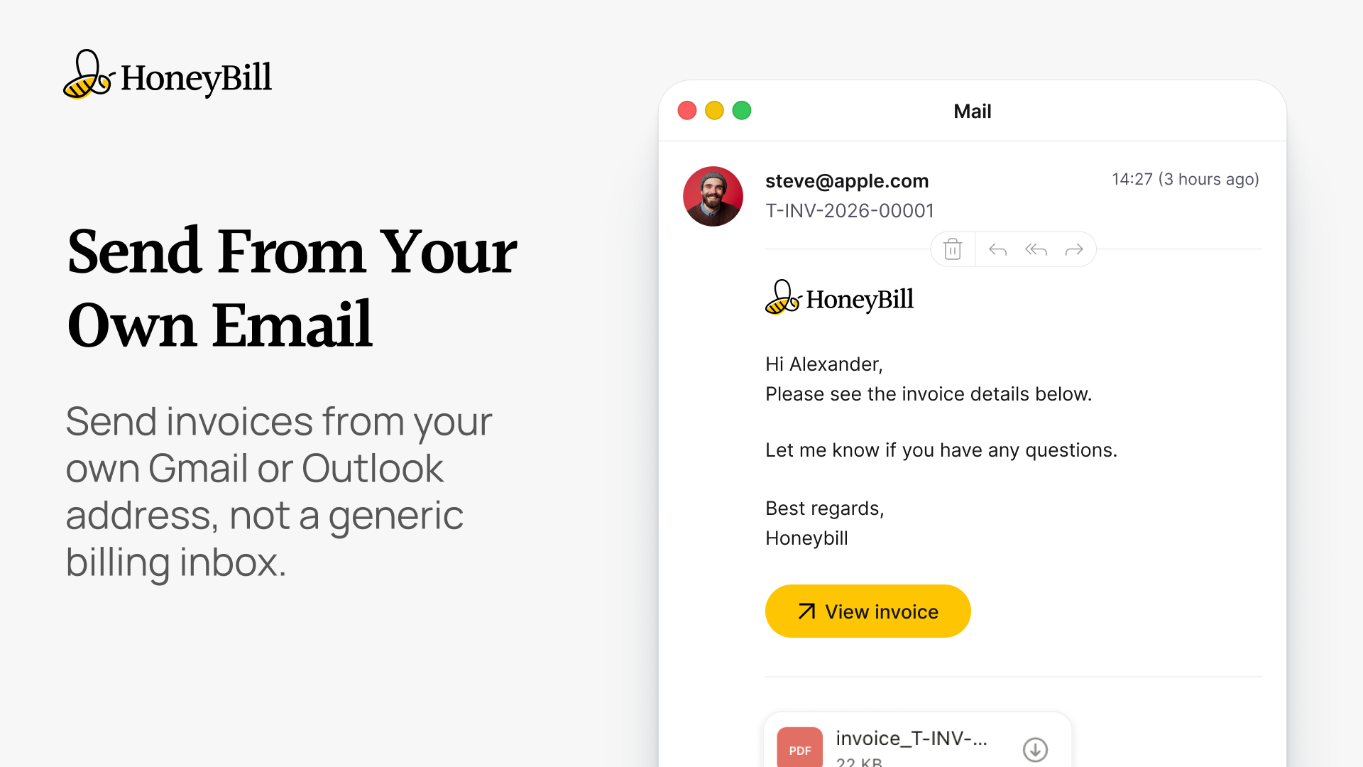 Invoices via email thumbnail