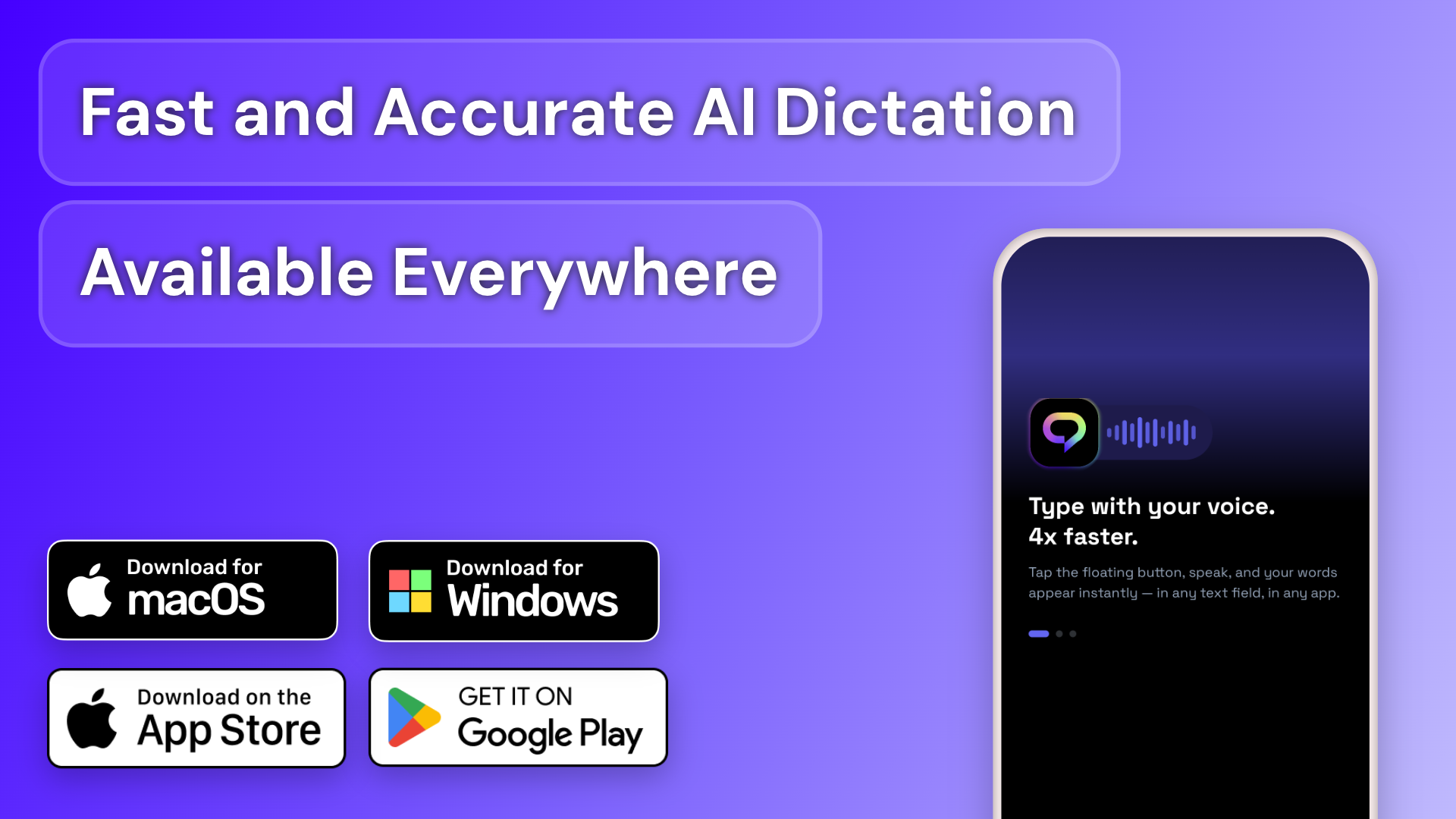 AI Dictation app thumbnail