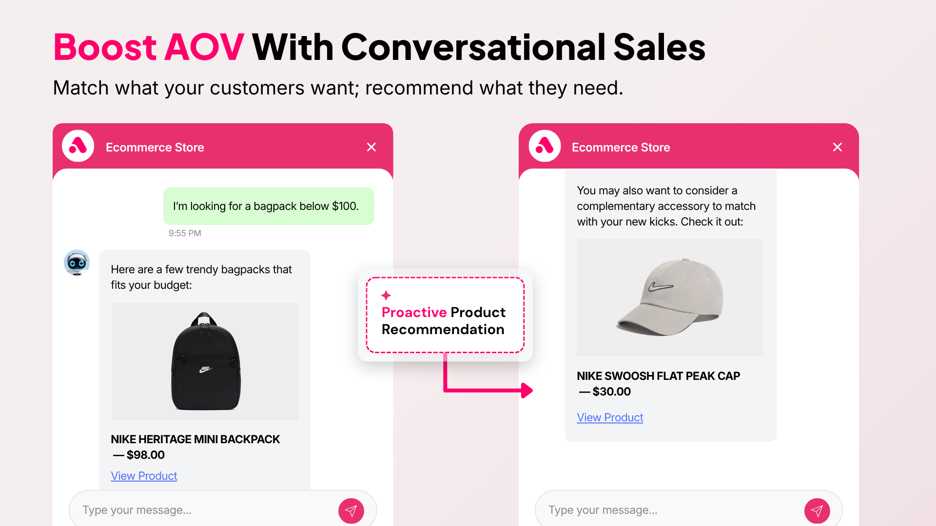 Conversational sales