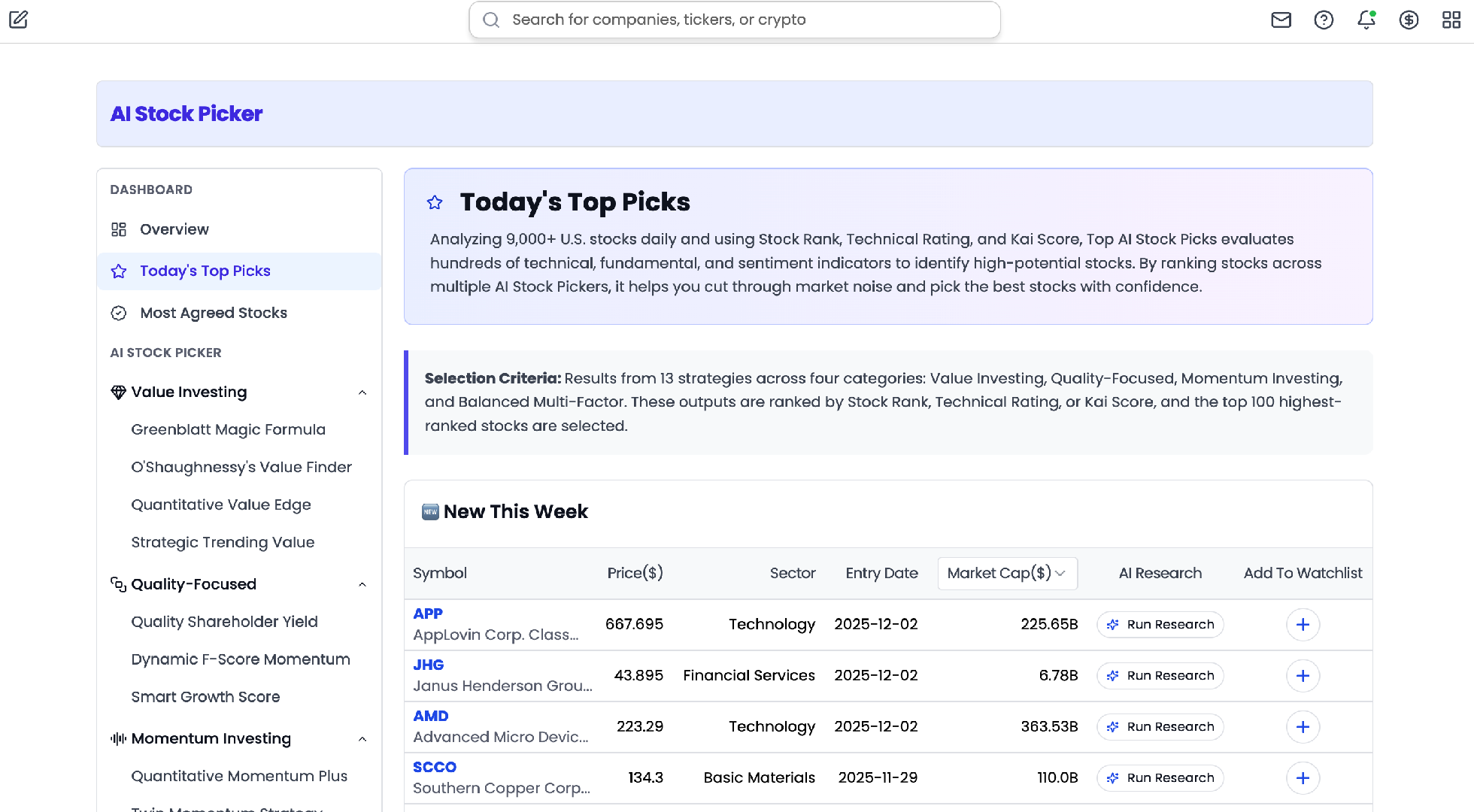 AI stock picker thumbnail