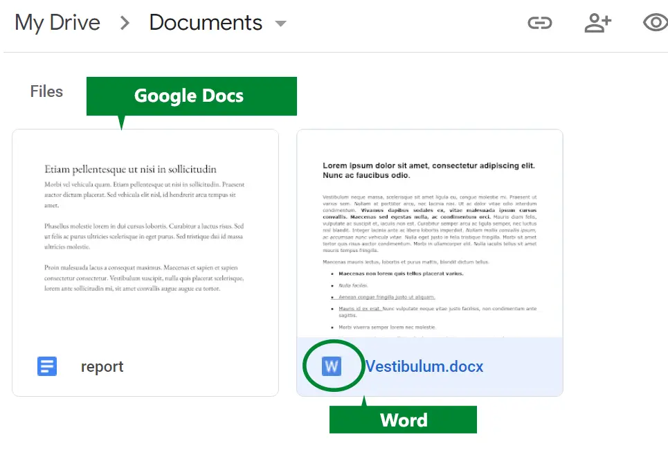 Google Docs vs Word