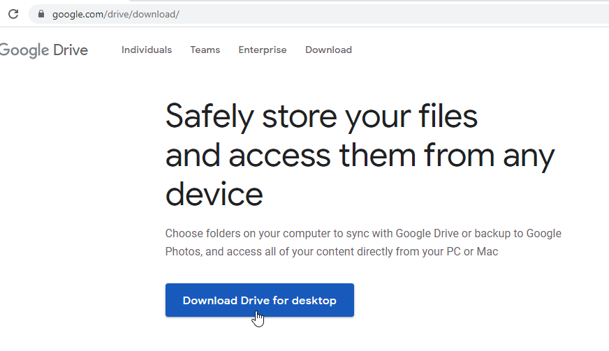 Download Google Drive for PC